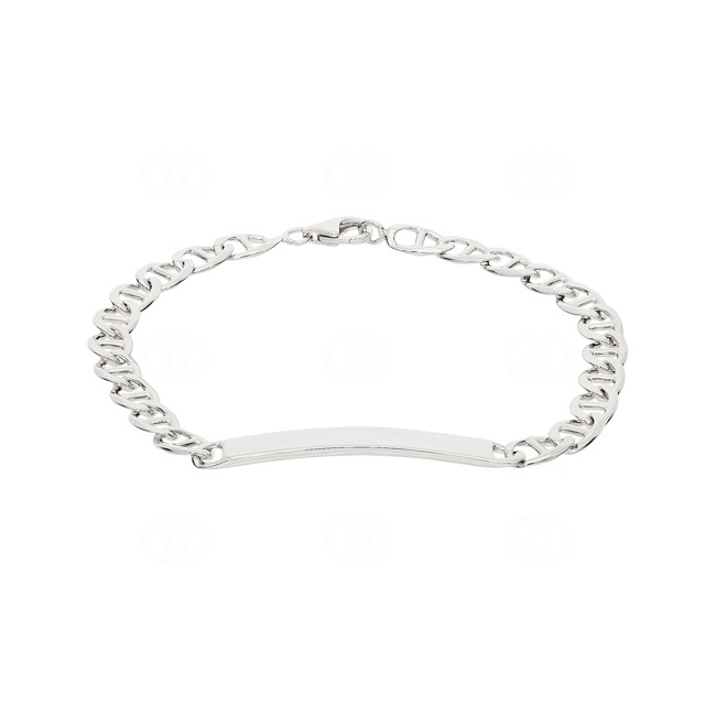 Engravable Fantasy Bracelet 925 Silver rhodium-plated 4.2mm - 304057