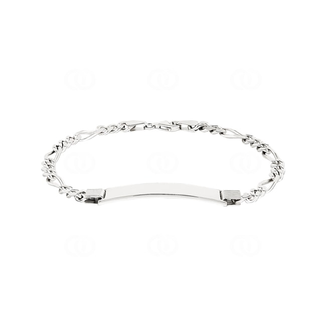 Bracelet figaro à graver argent 925 5.0mm - AR-925-150