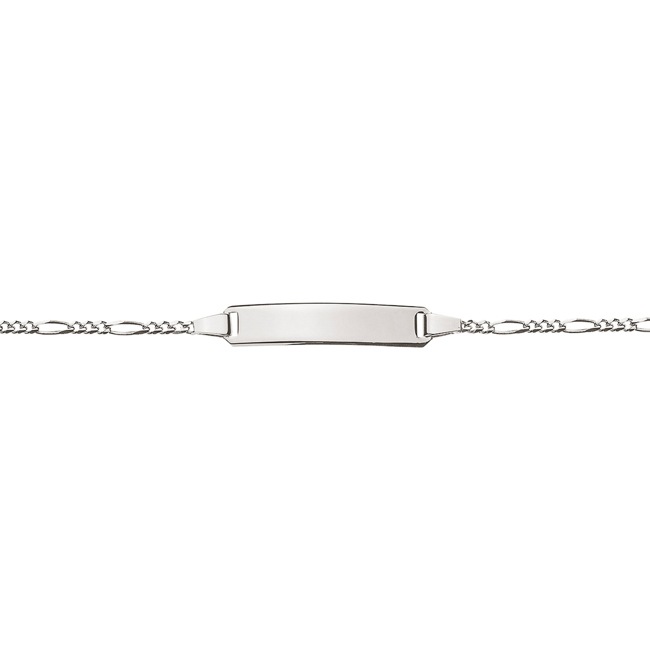 Baby Bracelet 375/9 K White Gold - BBE900614