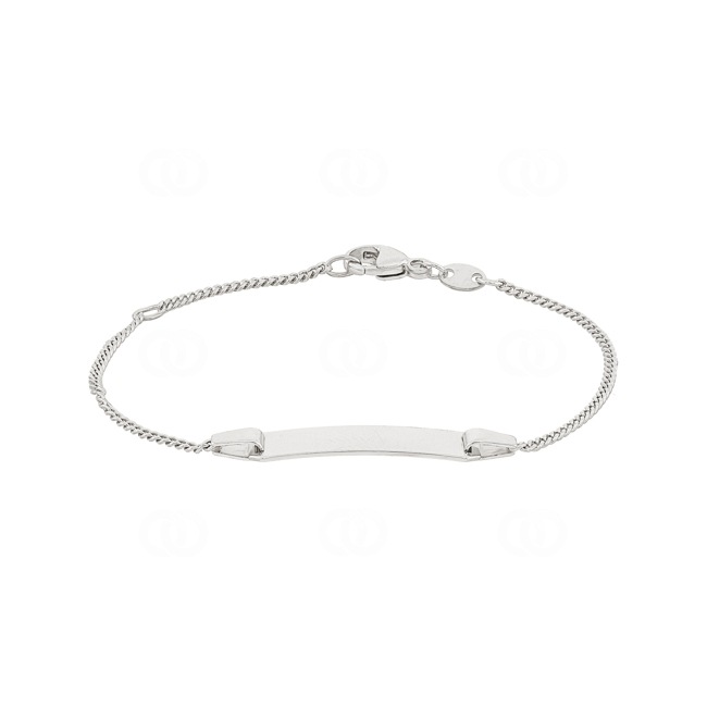 Bracelet pour enfants or gris 750/18 ct 14cm - 961093201W