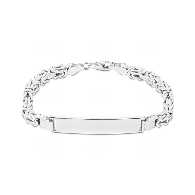 Gravurarmband König 925 Silber 5.0mm - AR-925-117