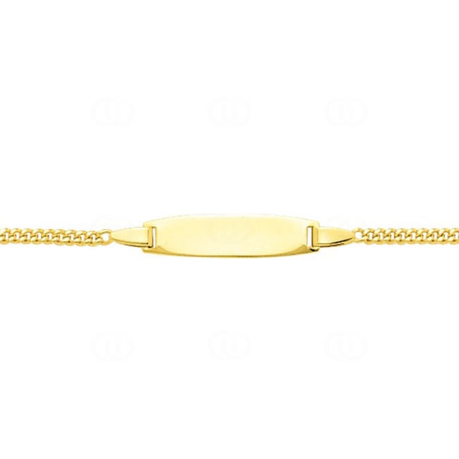 Gourmette bébé or jaune 750/18 ct 1.9mm - 14cm - G50BBO-14
