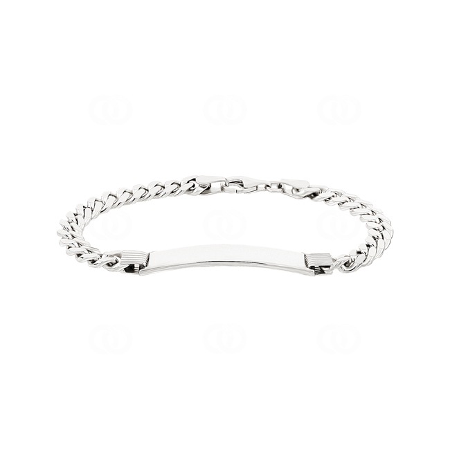 Bracelet gourmette à graver argent 925 6.0mm - AR-925-138