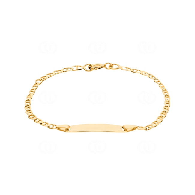 Baby Bracelet 750/18 K Yellow Gold 2.8mm - 14cm - 533.2BBO-14