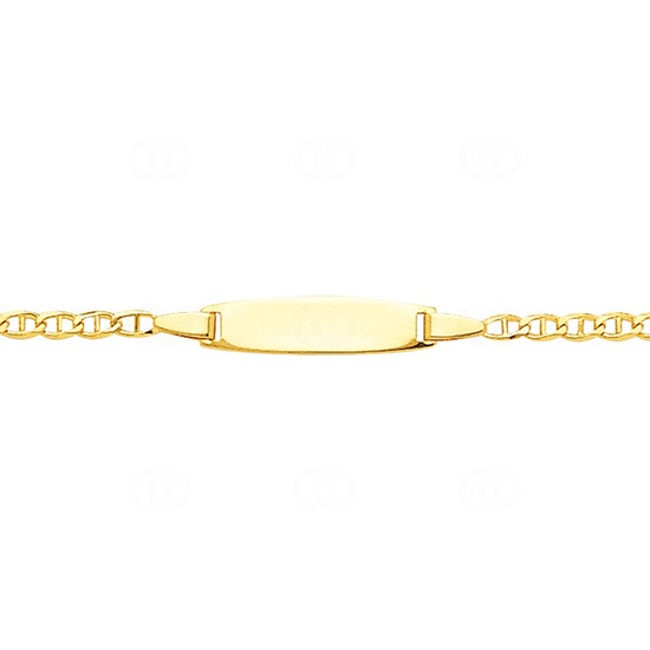 Baby Bracelet 750/18 K Yellow Gold 3.3mm - 14cm - 533.3BBO-14