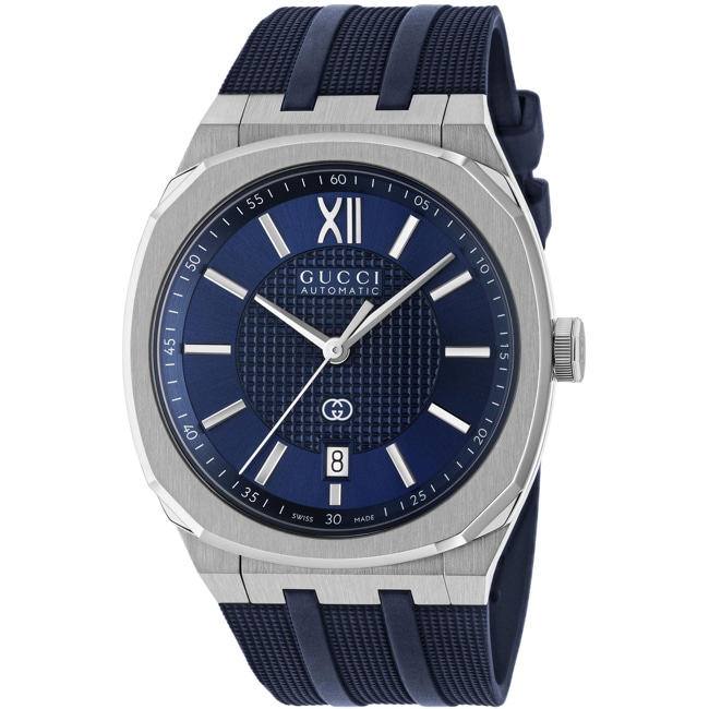 Gucci 25H Automatic Blau 40mm - YA163355