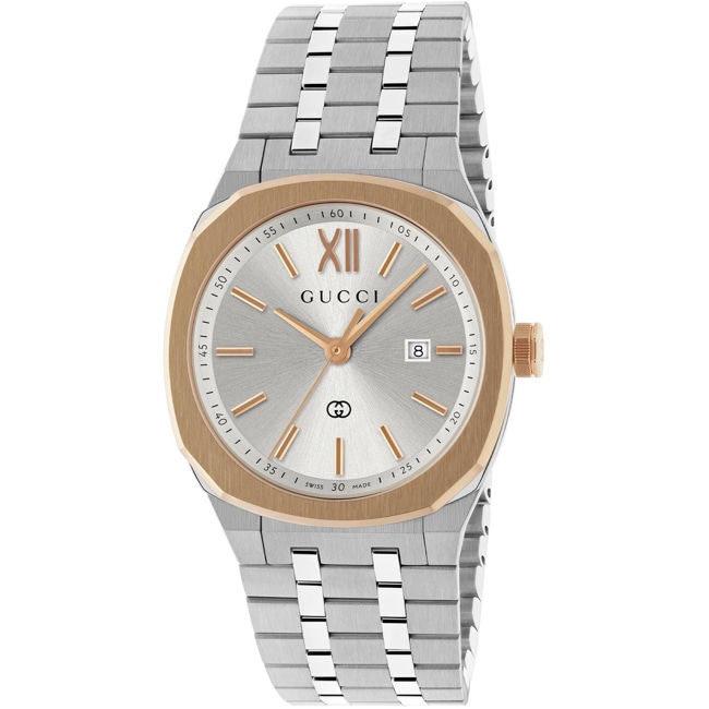 Gucci 25H Date Bicolor 30mm - YA163508