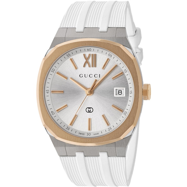 Gucci 25H Date Weiss 36mm - YA163439
