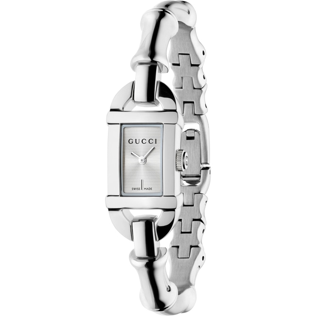 Gucci Bamboo Weiss / Silbrig - YA170504