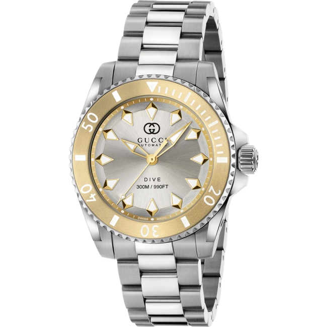 Gucci Dive L Automatic Doré Gucci Dive L Automatic Doré - YA136357A