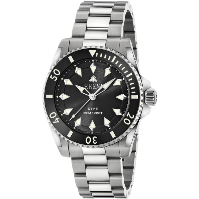 Gucci Dive L Automatic Schwarz Gucci Dive L Automatic Schwarz - YA136353A