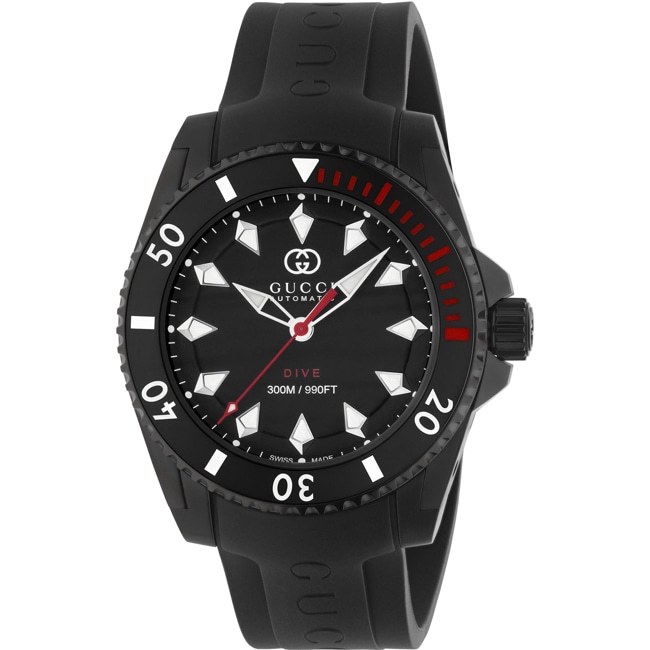 Gucci Dive L Automatic Noir - YA136361