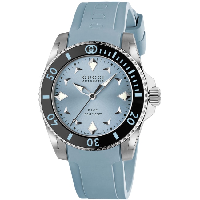 Gucci Dive M Automatic Hellblau - YA136409