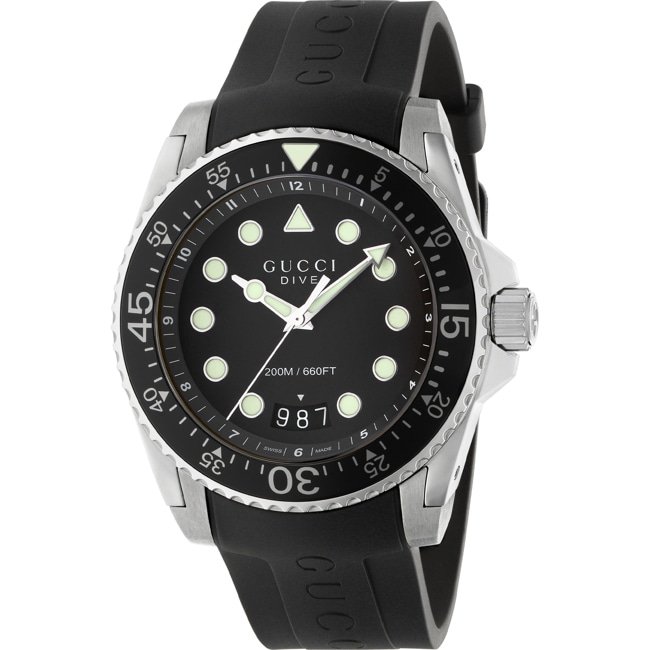 Gucci Dive XL Schwarz Gucci Dive XL Schwarz - YA136204B