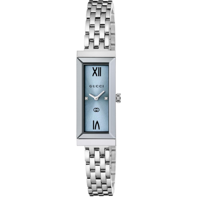 Gucci G-Frame Bleu Clair 34mm - YA127517