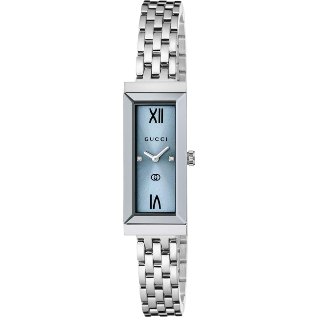 Gucci G-Frame Hellblau 34mm - YA127517