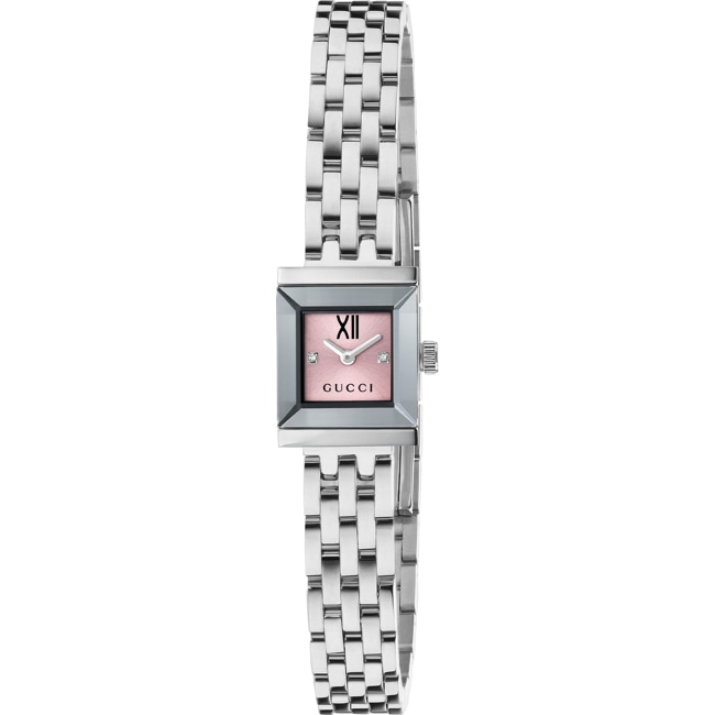 Gucci G-Frame Rosa 18mm - YA128539