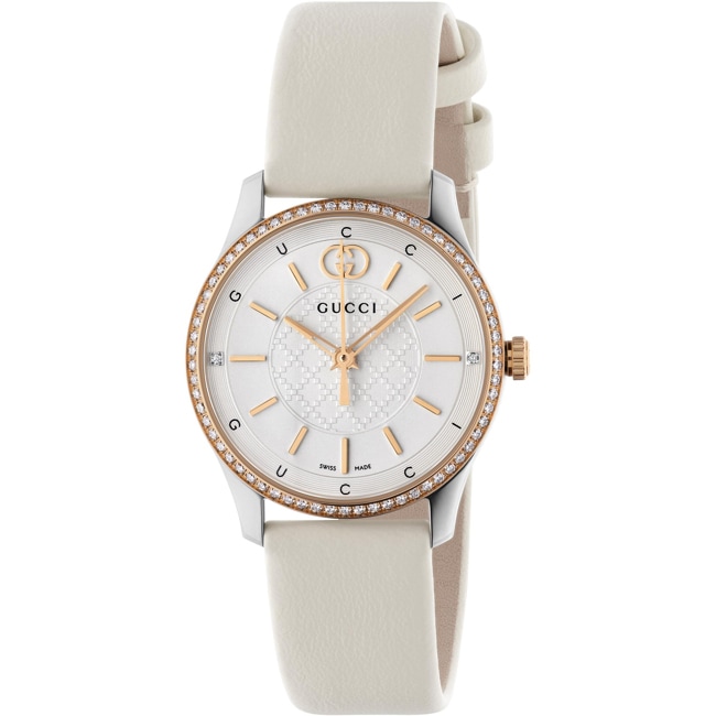 Gucci G-Timeless Diamonds Bicolor 29mm - YA1265074