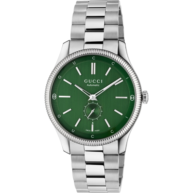 Gucci G-Timeless Slim Small Second Automatic Green Gucci G-Timeless Slim Small Second Automatic Green - YA126397