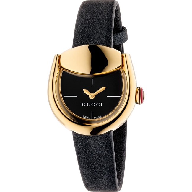 Gucci Horsebit Goldig / Schwarz - YA168505