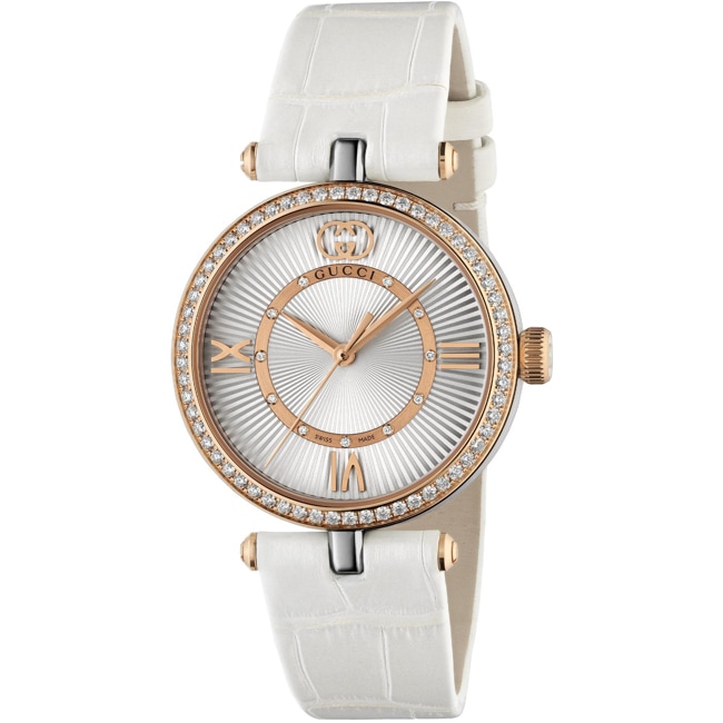 Gucci Model 2000 Diamonds Two-tone 30mm - YA167509