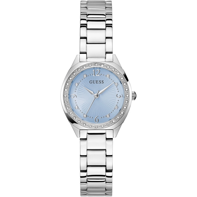 Guess Charlotte Silbrig / Blau - GW0767L6
