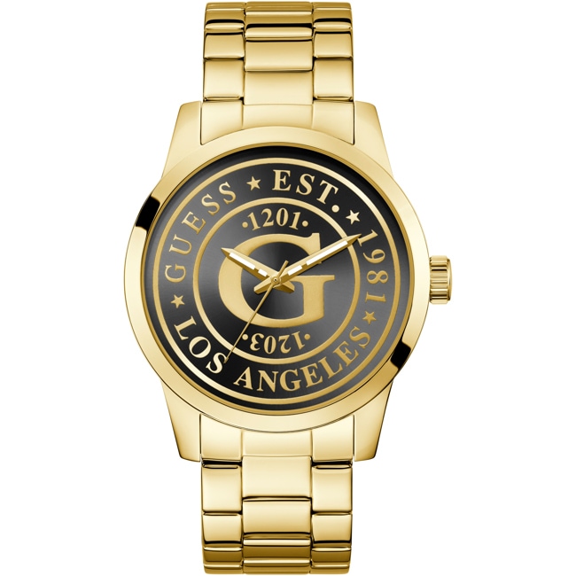 Guess Collegiate G Goldig / Schwarz - GW0888G2