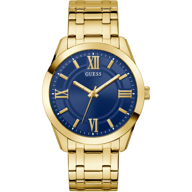 Guess Elliot Goldig / Blau - GW0893G5