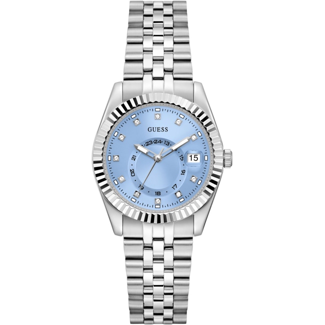 Guess Jada Date Silbrig / Blau - GW0936L1