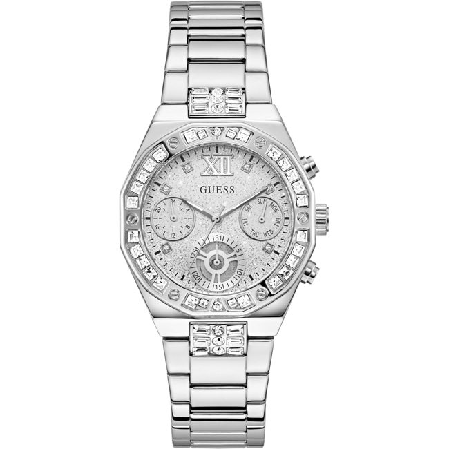 Guess Selina Day Date Silbrig - GW1116L1