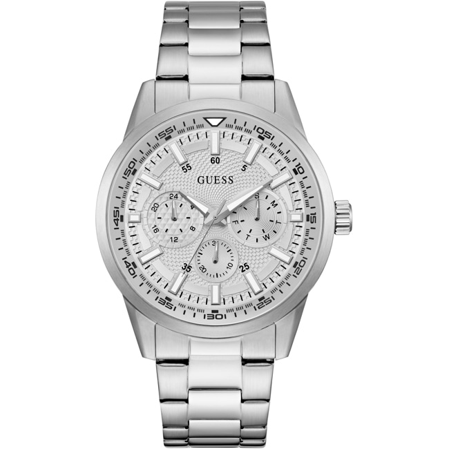 Guess Trey Day Date Argenté - GW0963G1