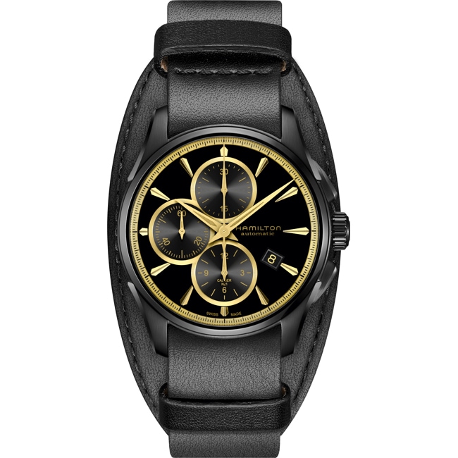Hamilton Jazzmaster Auto Chrono Black & Gold - H32506730