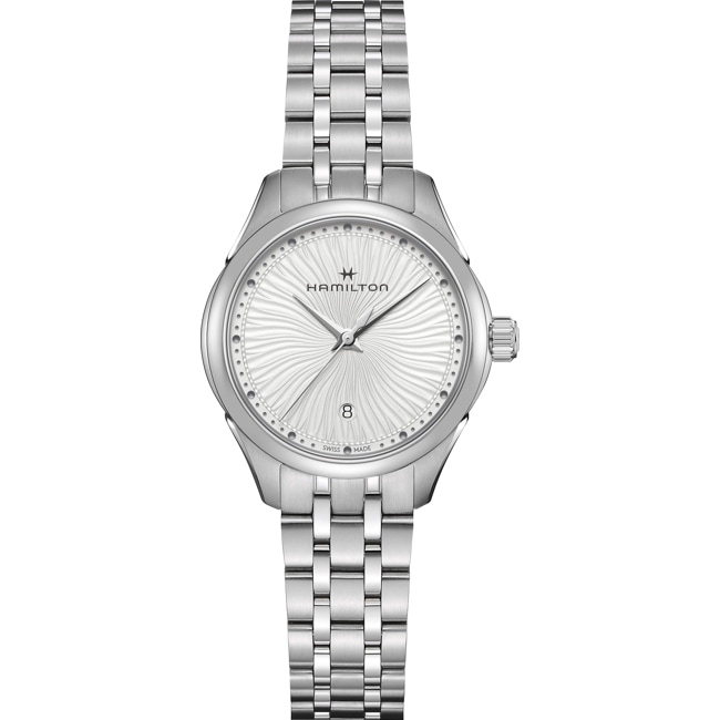 Hamilton Jazzmaster Lady Silberweiss 30mm - H32231110