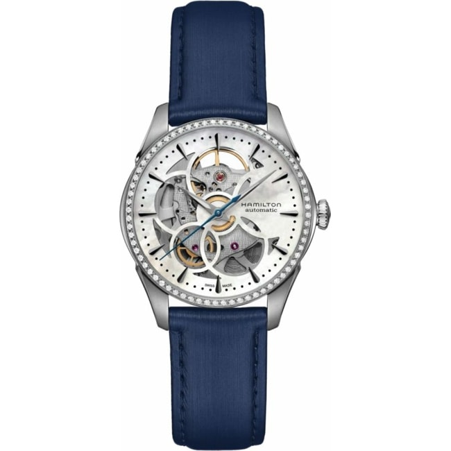 H42405991 Hamilton Jazzmaster Viewmatic Skeleton Lady Diamonds Auto