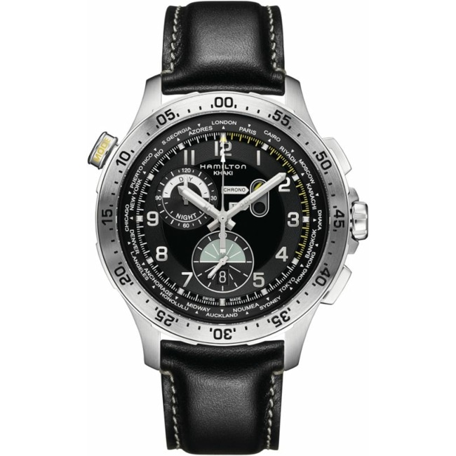 Hamilton Khaki Aviation Chrono Worldtimer - H76714735