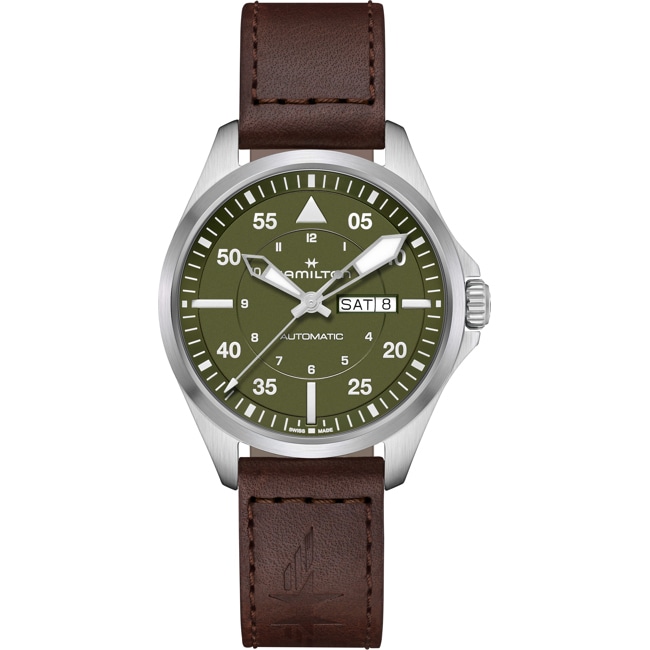 Hamilton Khaki Aviation Pilot Day-Date Auto 42mm - H64635560