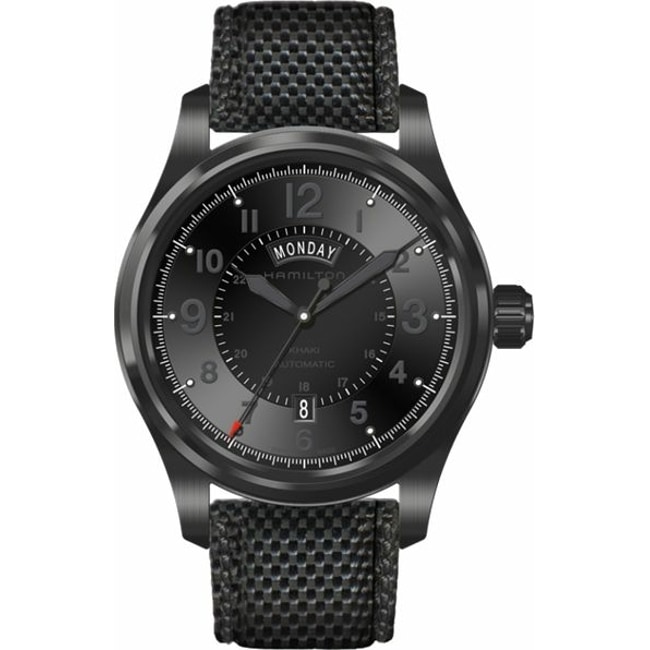 Hamilton Khaki Field Full Black Day-Date - H70695735