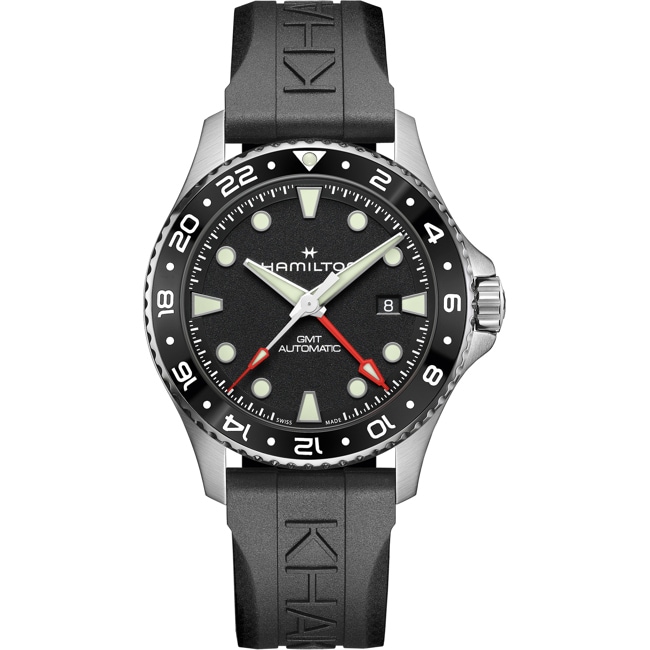 Hamilton Khaki Navy Scuba Auto GMT 43 Noir - H82555330