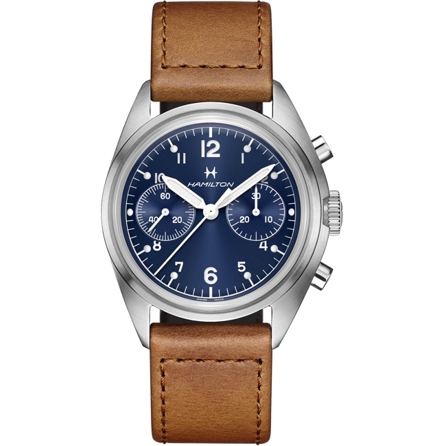 Hamilton Khaki Pilot Pioneer Mechanical Chrono - H76409540