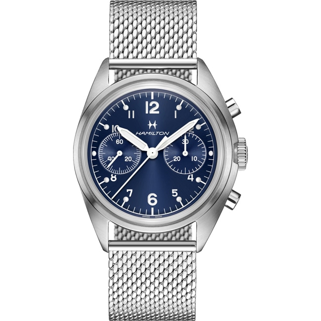 Hamilton Khaki Pilot Pioneer Mechanical Chrono - H76409140