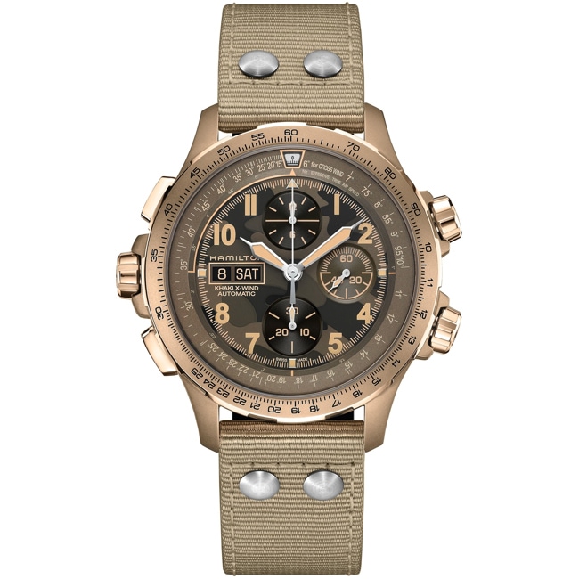 Hamilton Khaki X-Wind Auto Chrono Sand Camouflage - H77916920