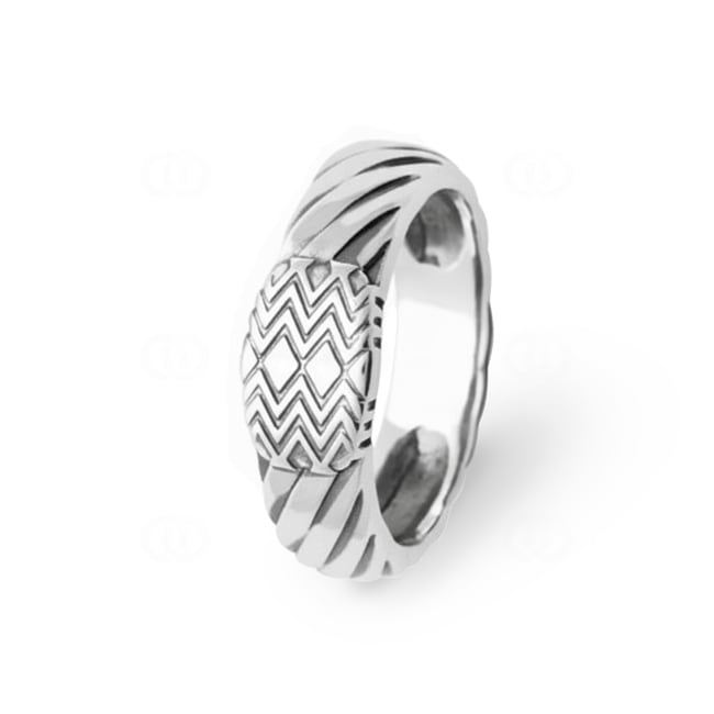 Herrenring Quantum 925 Silber verziert - RI-1915000-925