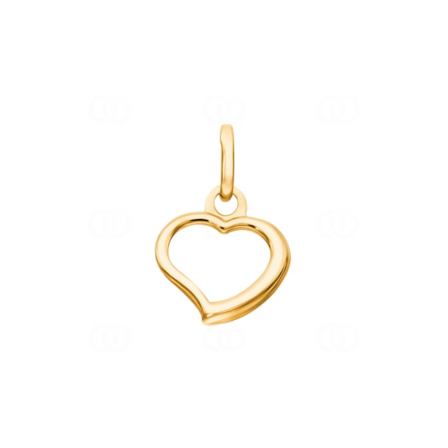 Herzanhänger 375/9 K Gelbgold Herzanhänger 375/9 K Gelbgold - 660126