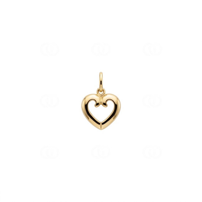 Herzanhänger 750/18 K Gelbgold - 648331