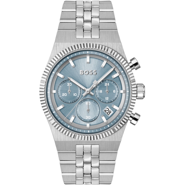 Hugo Boss Candor Prime Chrono Silvery / Blue - 1514306