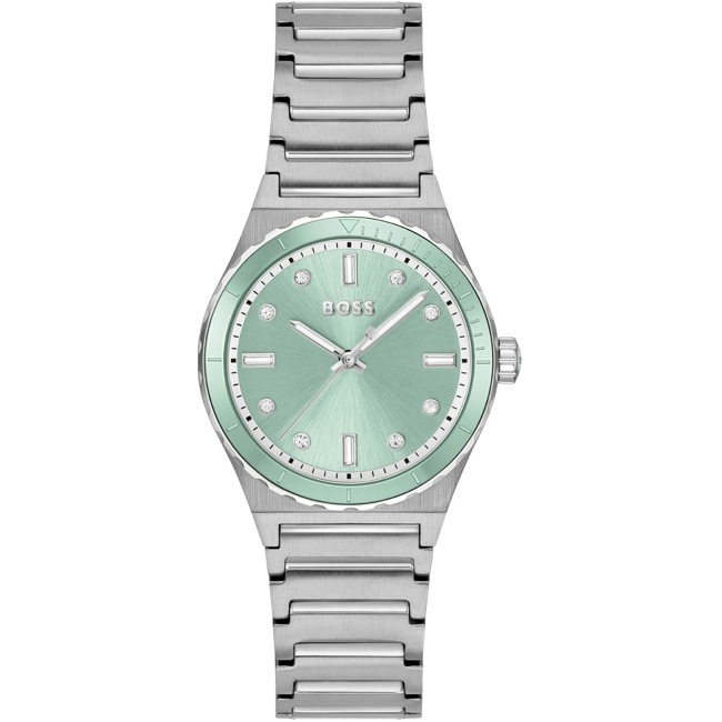 Hugo Boss Candor Silbrig / Grün 32mm - 1502787