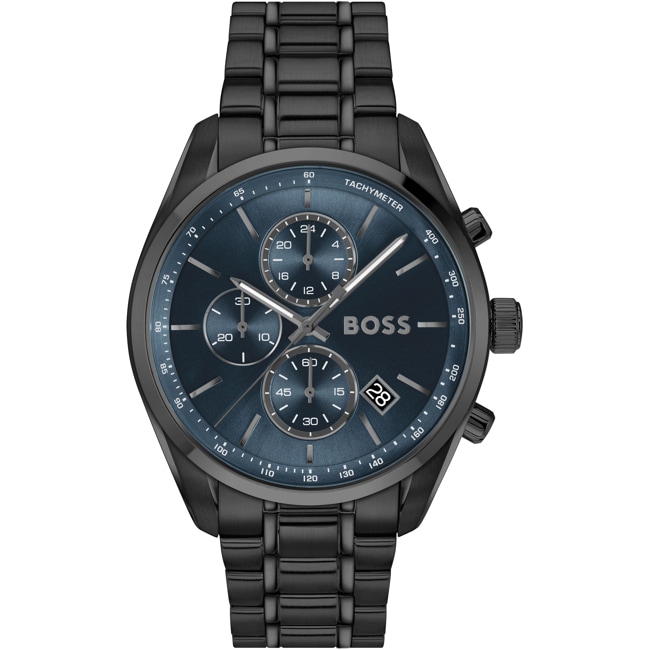 Hugo Boss Grand Prix Chronographe Noir / Bleu - 1514314