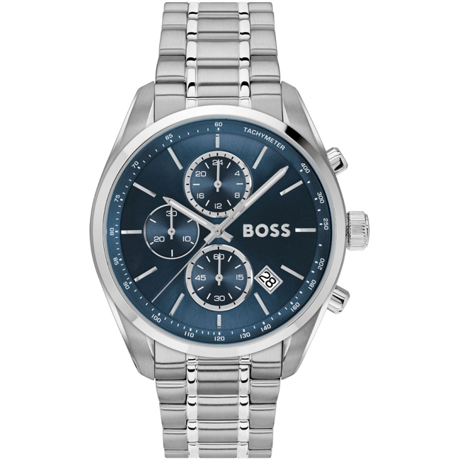 Hugo Boss Grand Prix Chronograph Silvery / Blue - 1514226