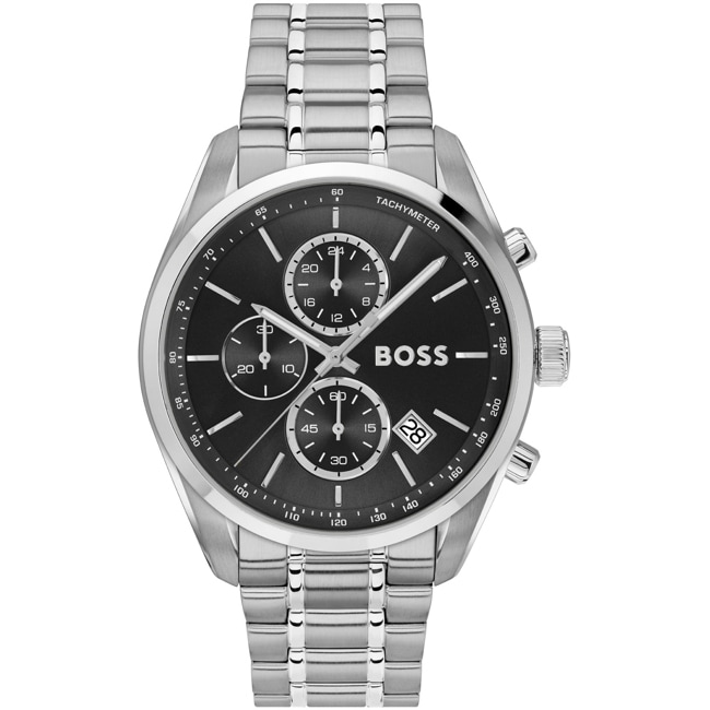Hugo Boss Grand Prix Chronographe Argenté / Noir - 1514251