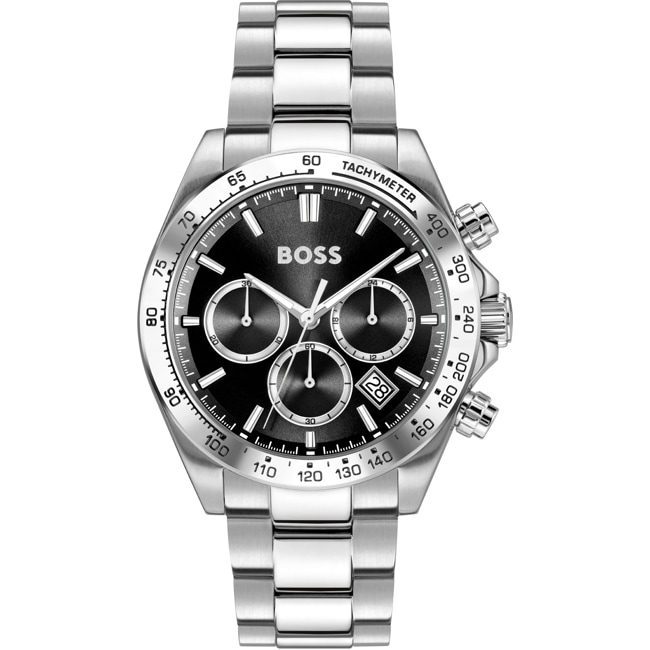 Hugo Boss Hero 2.0 Chronographe 44mm Argenté / Noir - 1514267